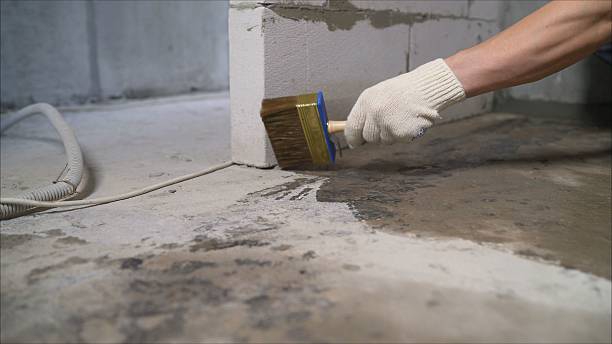 Crawl space vapor barrier installation in Dublin, PA